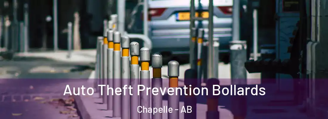  Auto Theft Prevention Bollards Chapelle - AB