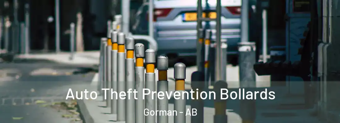  Auto Theft Prevention Bollards Gorman - AB