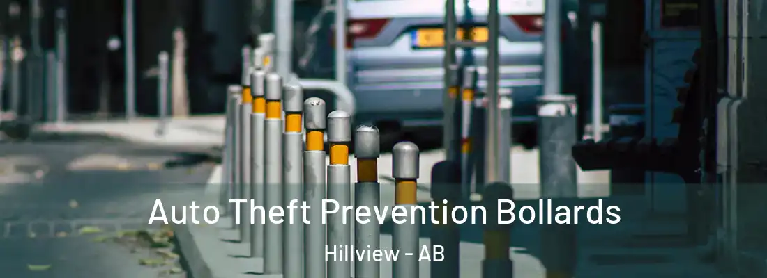  Auto Theft Prevention Bollards Hillview - AB