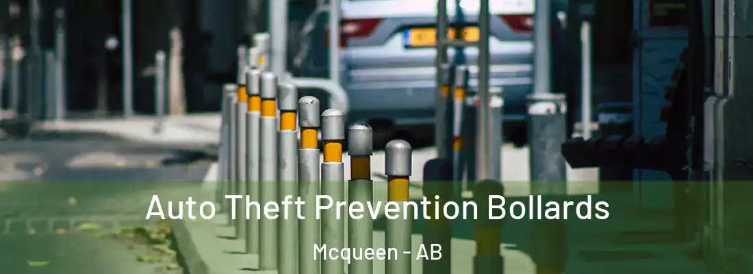  Auto Theft Prevention Bollards Mcqueen - AB