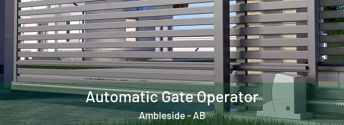  Automatic Gate Operator Ambleside - AB