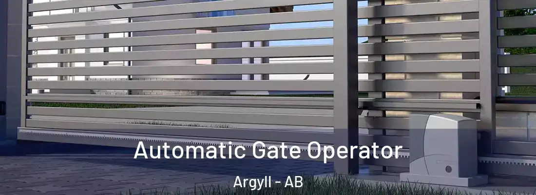  Automatic Gate Operator Argyll - AB