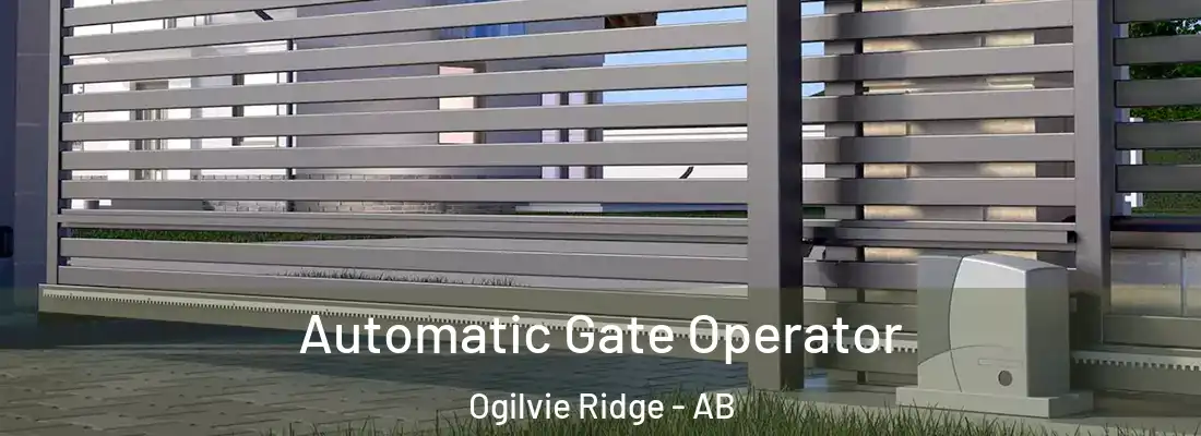 Automatic Gate Operator Ogilvie Ridge - AB