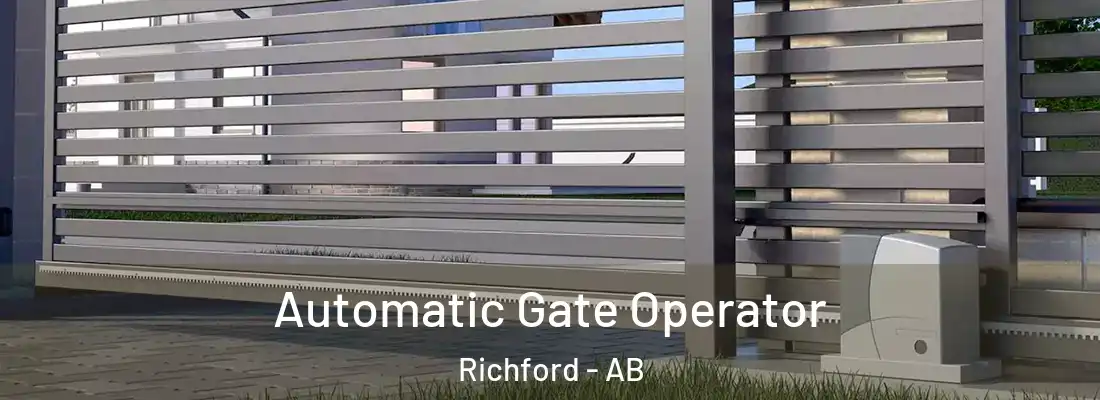  Automatic Gate Operator Richford - AB