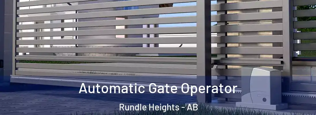  Automatic Gate Operator Rundle Heights - AB