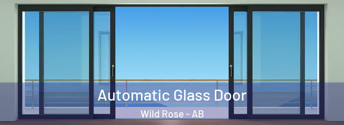  Automatic Glass Door Wild Rose - AB