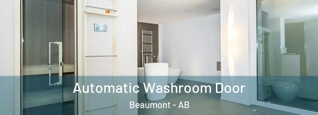  Automatic Washroom Door Beaumont - AB