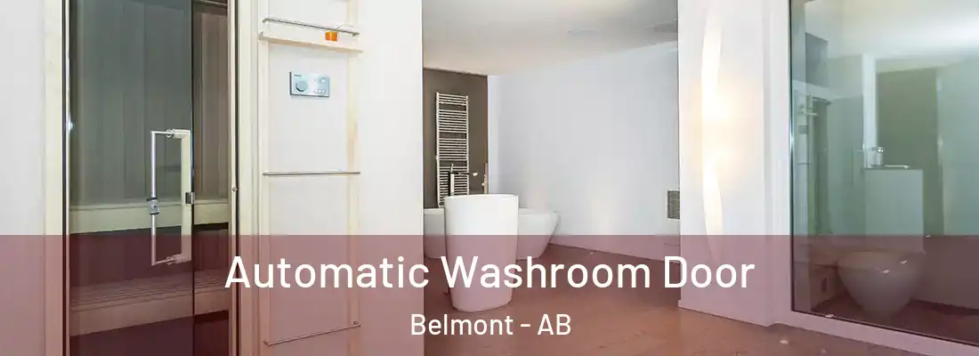  Automatic Washroom Door Belmont - AB