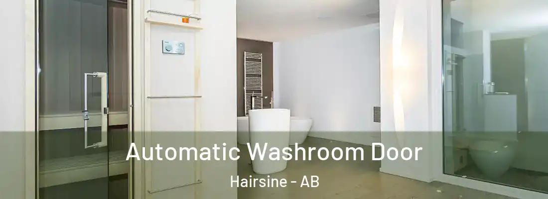  Automatic Washroom Door Hairsine - AB