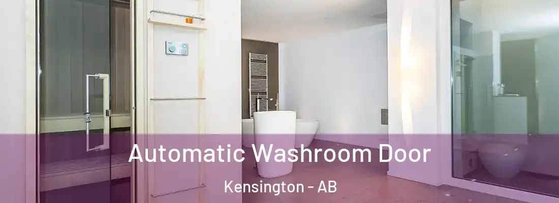  Automatic Washroom Door Kensington - AB