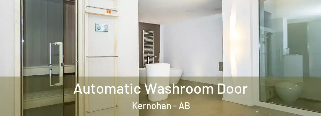  Automatic Washroom Door Kernohan - AB