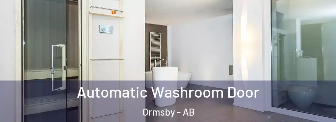  Automatic Washroom Door Ormsby - AB