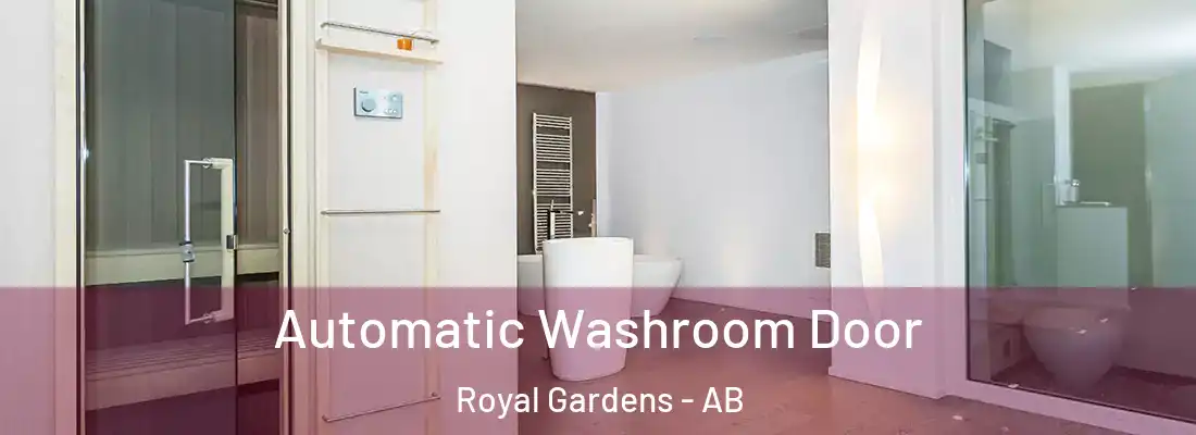  Automatic Washroom Door Royal Gardens - AB
