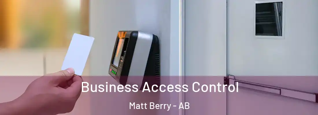  Business Access Control Matt Berry - AB