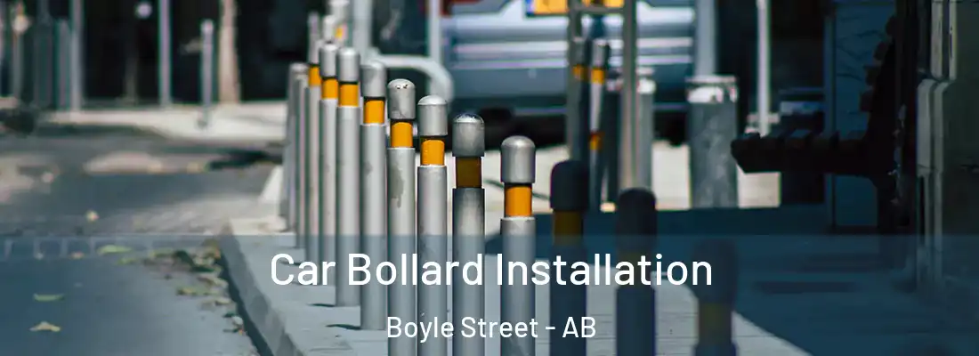 Car Bollard Installation Boyle Street - AB