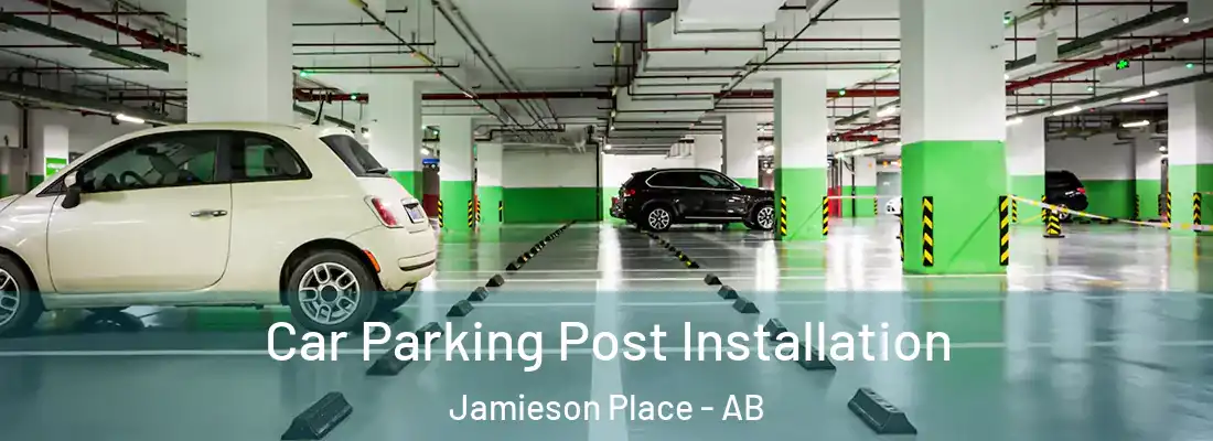  Car Parking Post Installation Jamieson Place - AB
