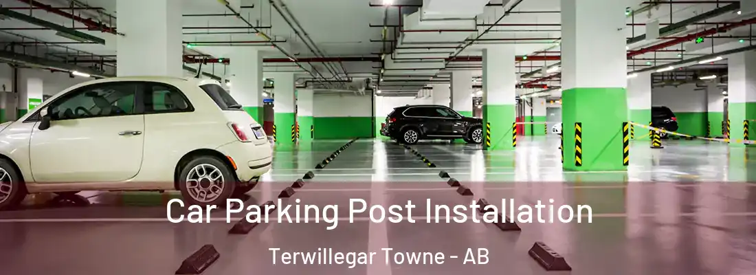  Car Parking Post Installation Terwillegar Towne - AB