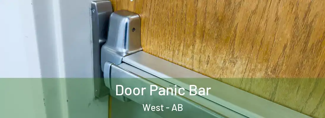  Door Panic Bar West - AB
