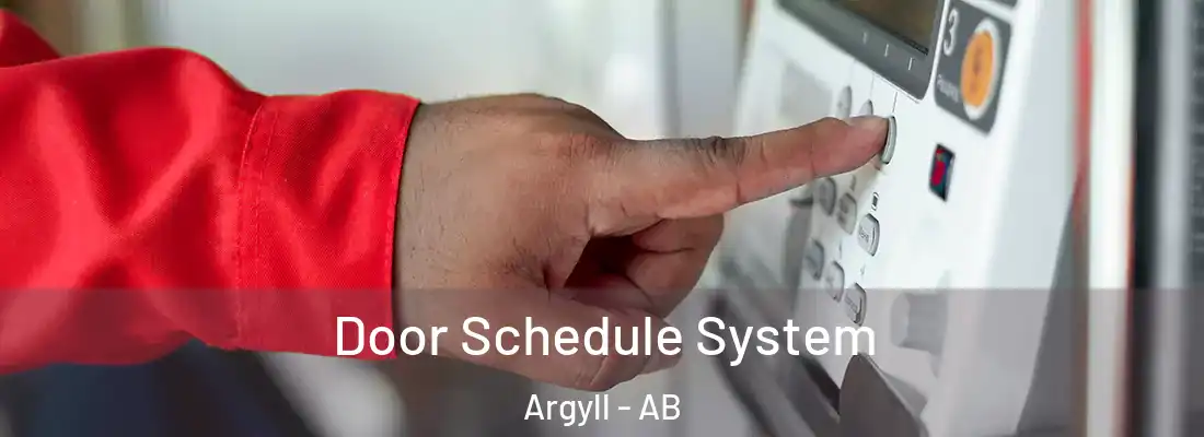  Door Schedule System Argyll - AB