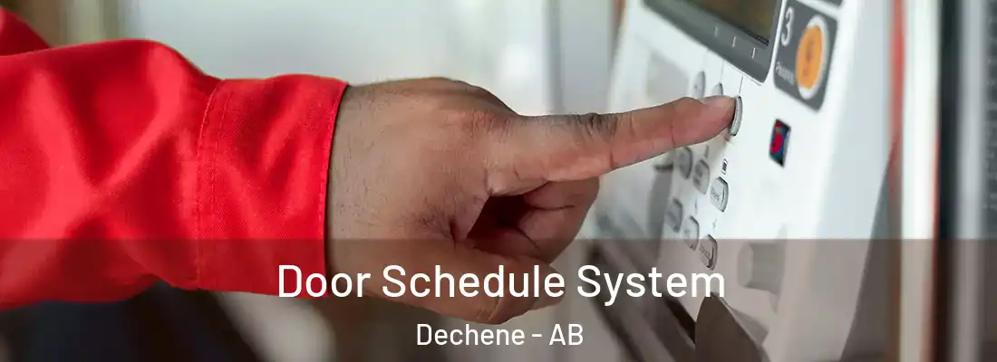  Door Schedule System Dechene - AB