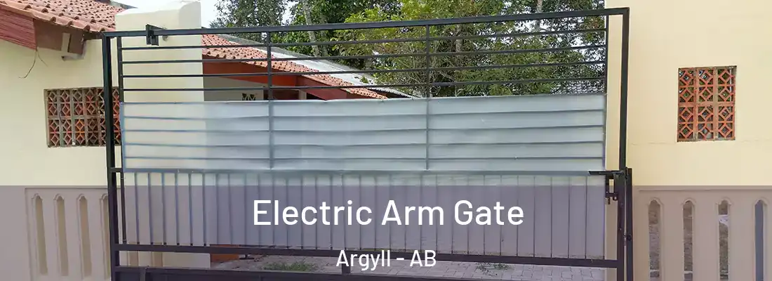 Electric Arm Gate Argyll - AB