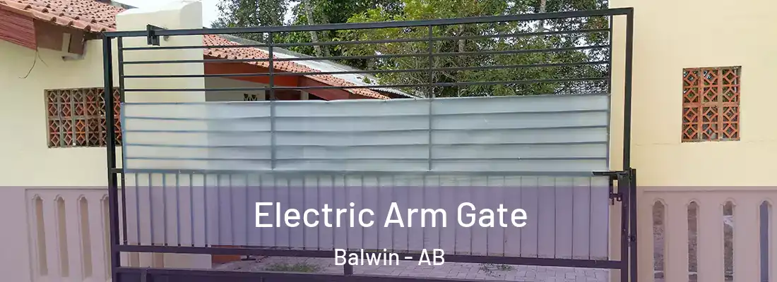  Electric Arm Gate Balwin - AB