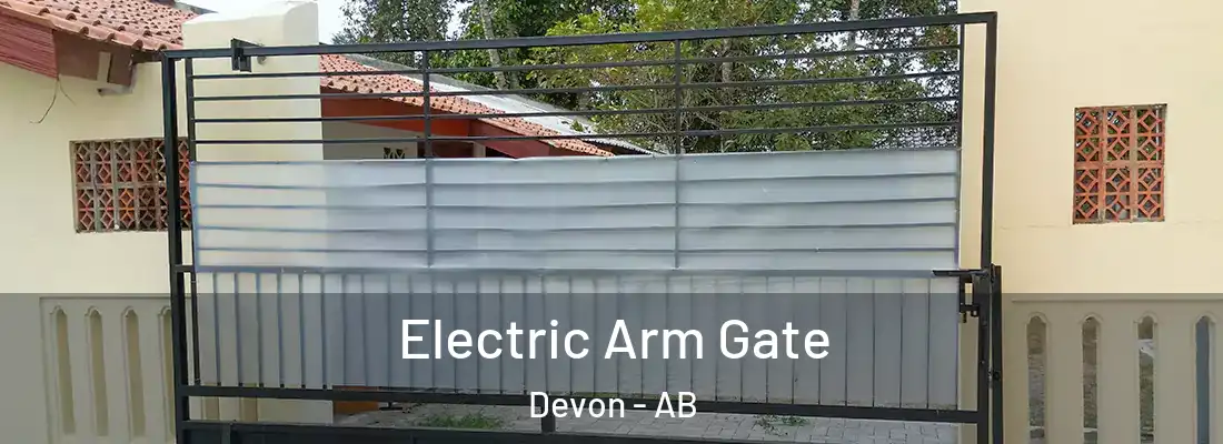  Electric Arm Gate Devon - AB
