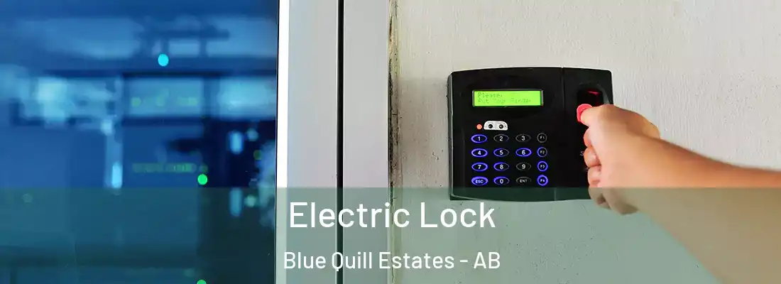  Electric Lock Blue Quill Estates - AB