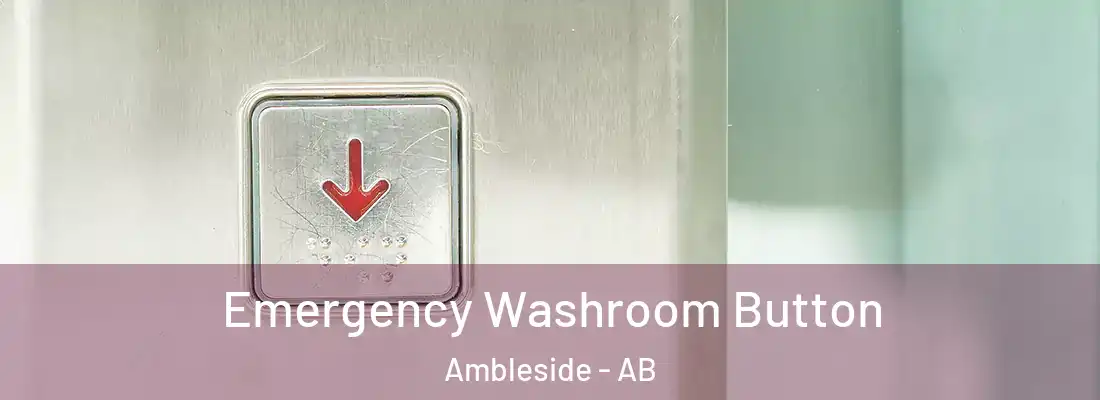  Emergency Washroom Button Ambleside - AB