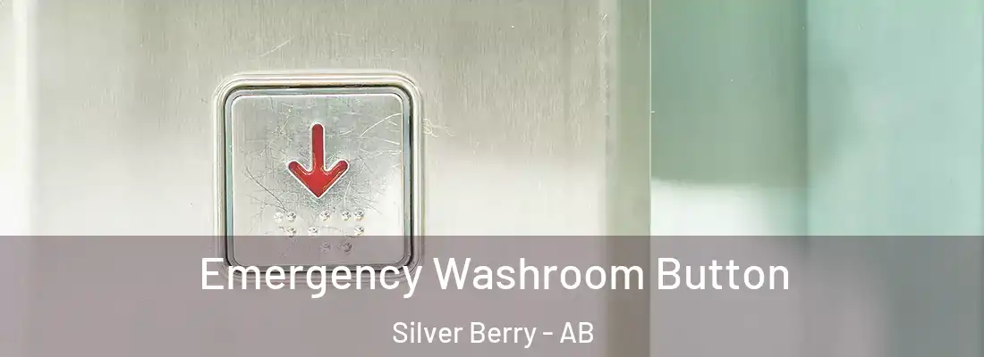  Emergency Washroom Button Silver Berry - AB