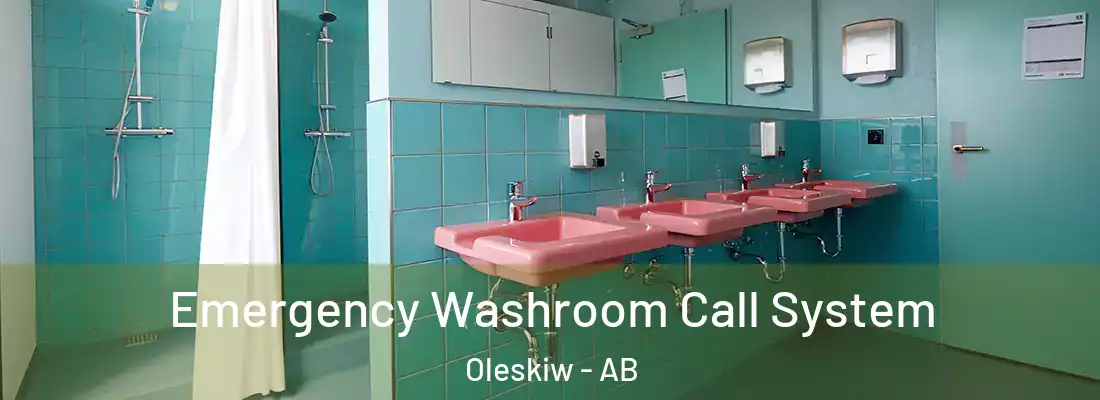  Emergency Washroom Call System Oleskiw - AB