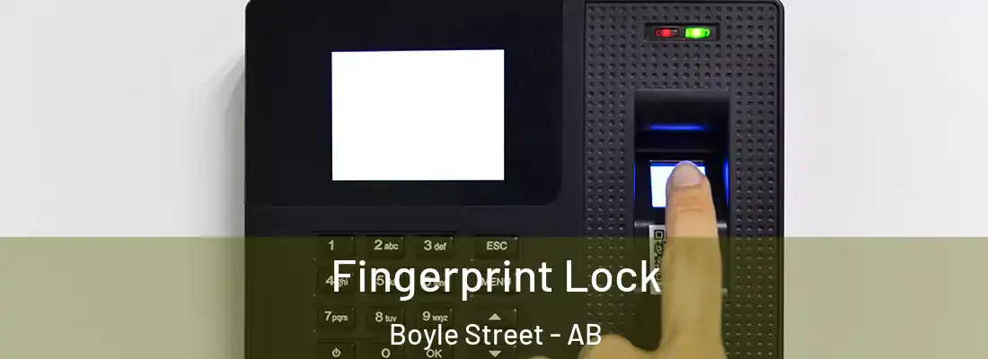  Fingerprint Lock Boyle Street - AB