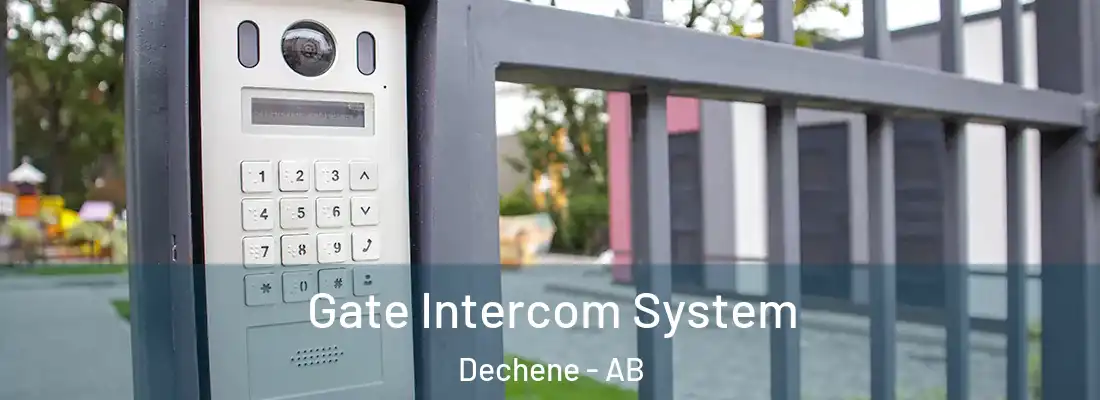  Gate Intercom System Dechene - AB