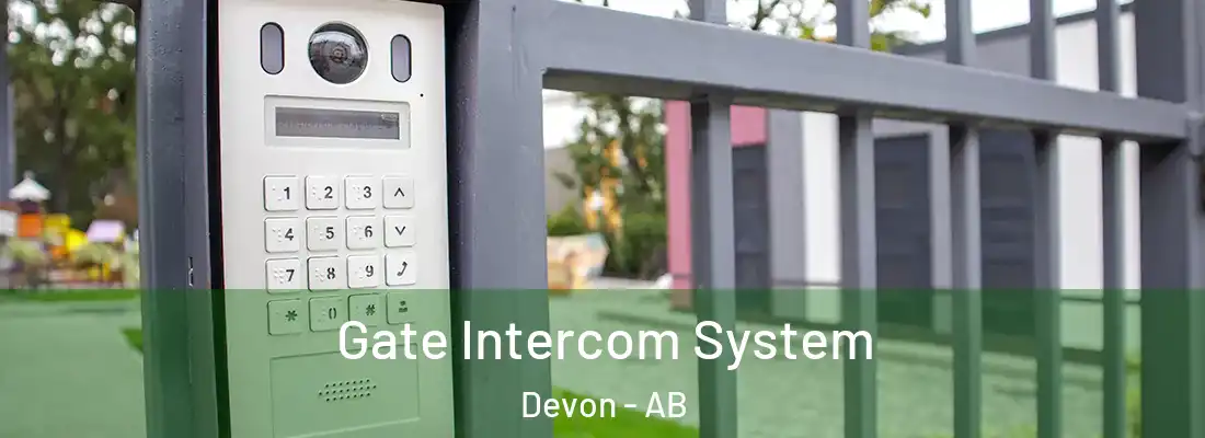  Gate Intercom System Devon - AB
