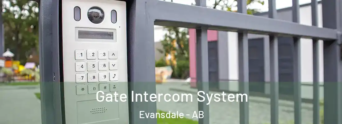  Gate Intercom System Evansdale - AB