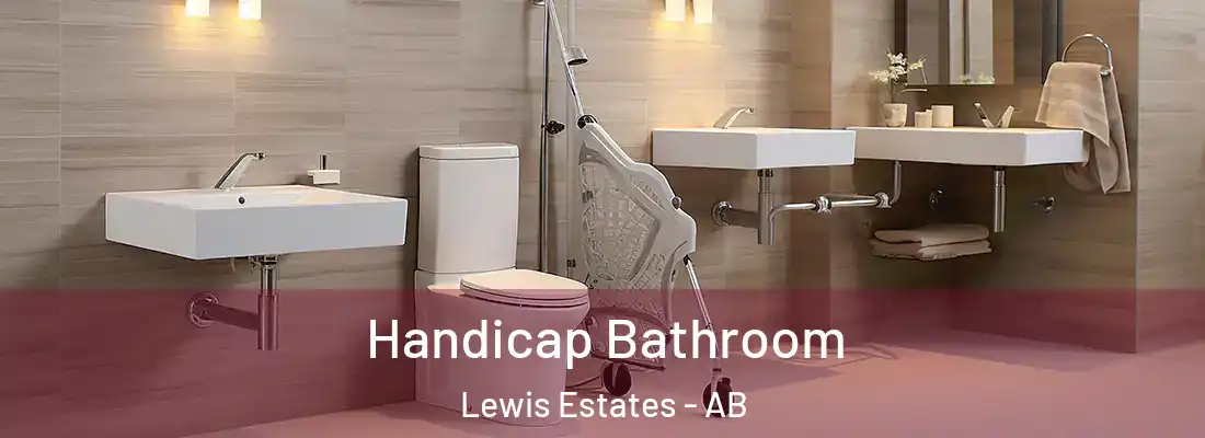  Handicap Bathroom Lewis Estates - AB
