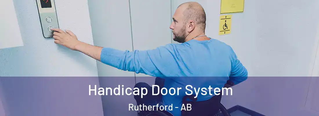  Handicap Door System Rutherford - AB