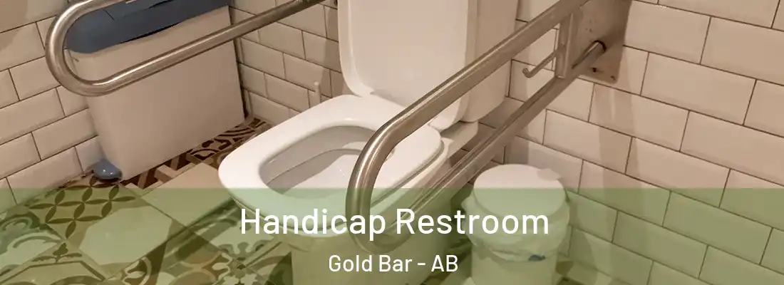  Handicap Restroom Gold Bar - AB