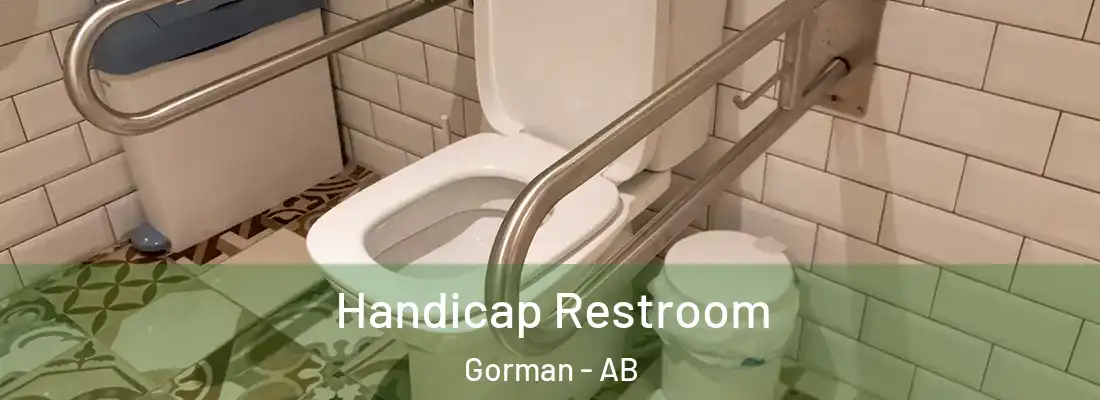  Handicap Restroom Gorman - AB