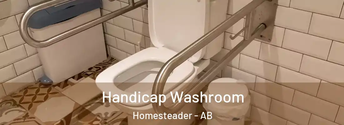 Handicap Washroom Homesteader - AB