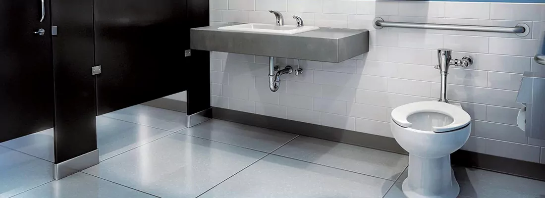 Universal Barrier Free Washroom in Aspen Gardens, AB