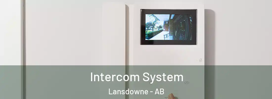  Intercom System Lansdowne - AB