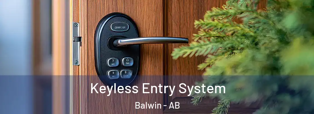  Keyless Entry System Balwin - AB
