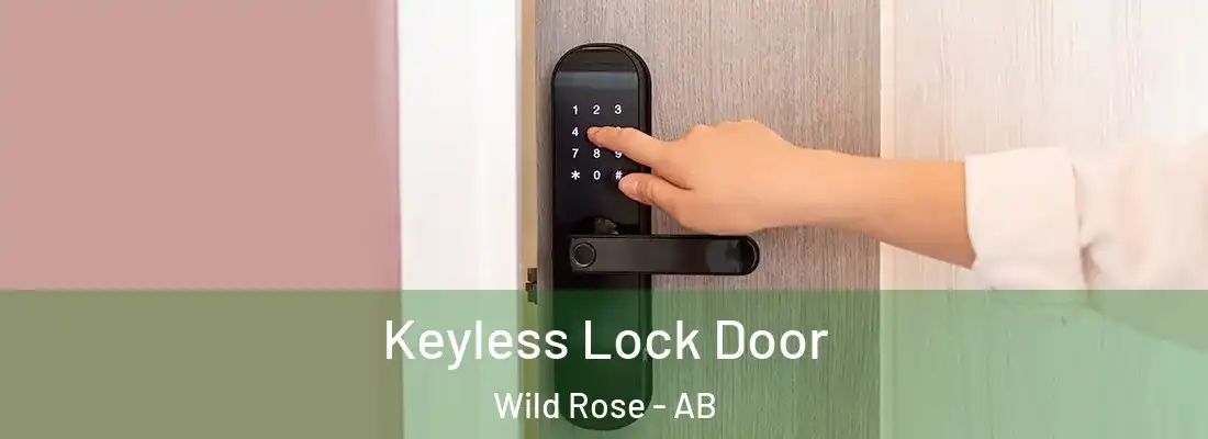  Keyless Lock Door Wild Rose - AB