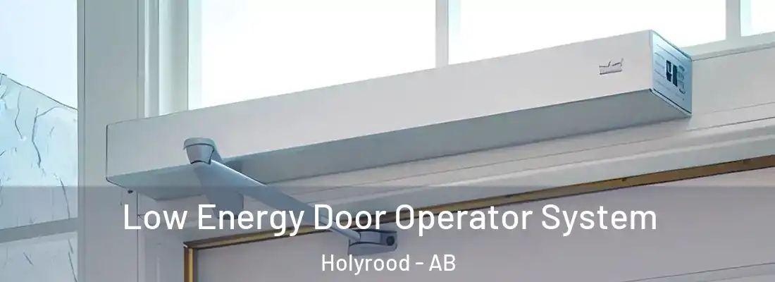  Low Energy Door Operator System Holyrood - AB