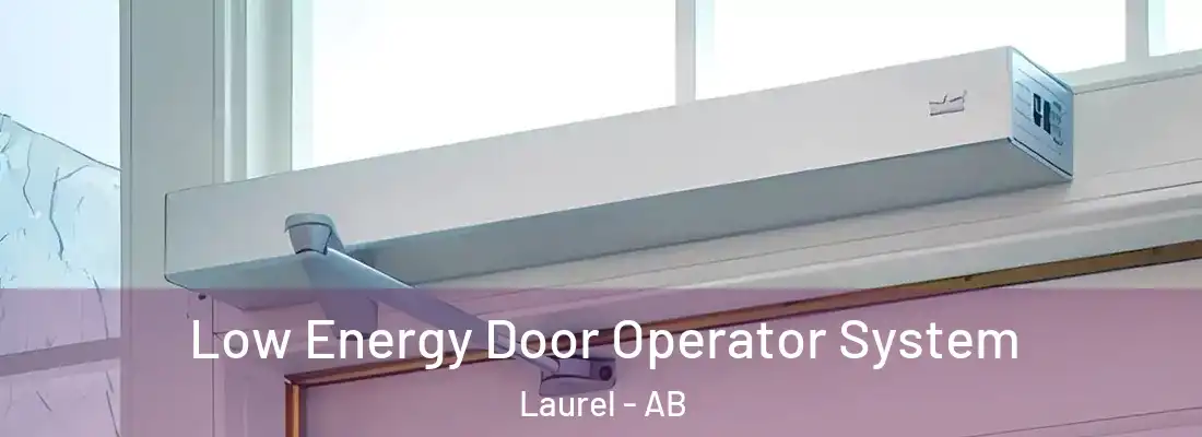  Low Energy Door Operator System Laurel - AB