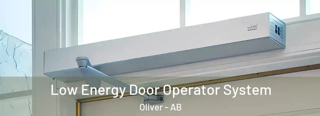  Low Energy Door Operator System Oliver - AB