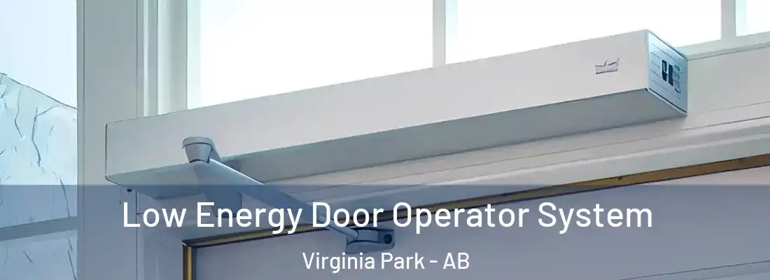  Low Energy Door Operator System Virginia Park - AB