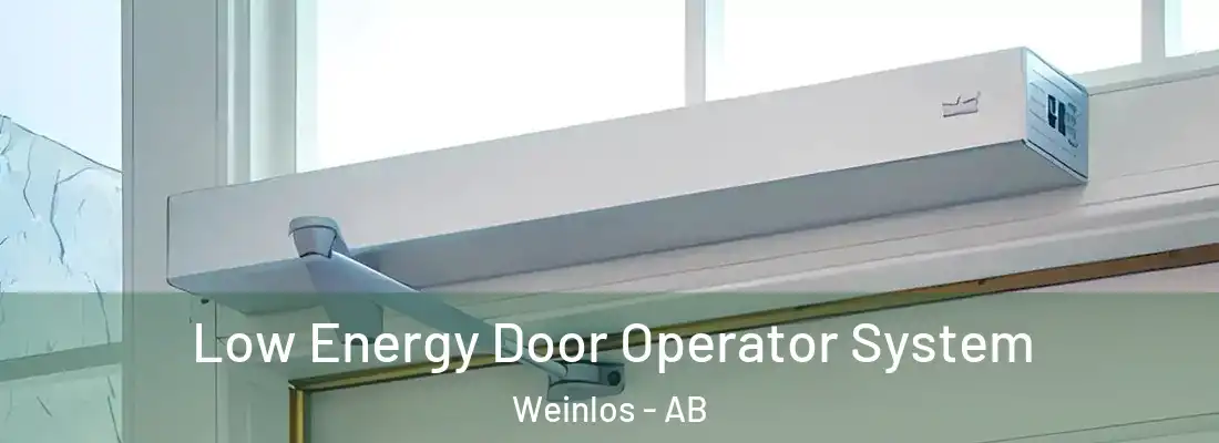  Low Energy Door Operator System Weinlos - AB