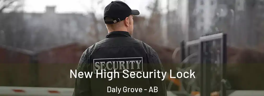  New High Security Lock Daly Grove - AB